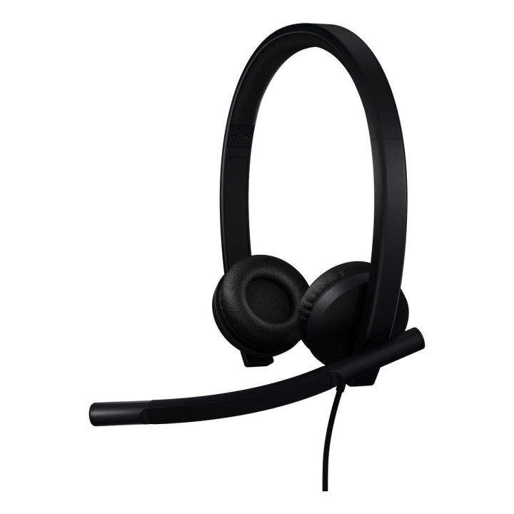 LOGITECH USB HEADSET STEREO H570E - BLACK - USB-A